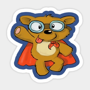 Super Bear Sticker